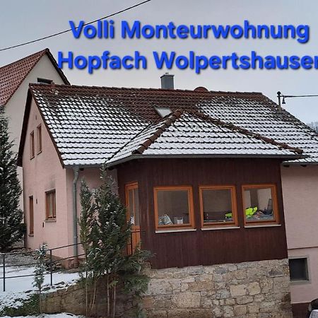 Ganzes Haus In Hopfach Optional Wohnung Extra Wolpertshausen Dış mekan fotoğraf